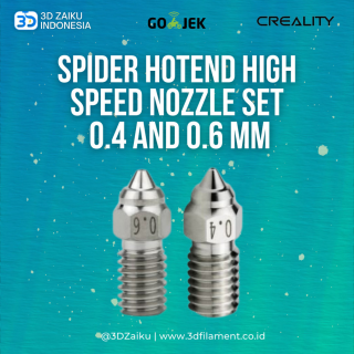Original Creality Spider Hotend High Speed Nozzle Set 0.4 and 0.6 mm